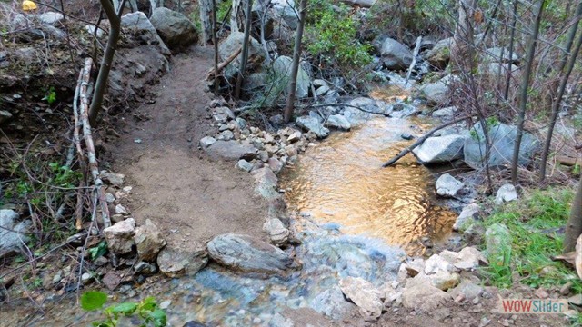 Dawn Mine Cleaned Up Stream Crossing