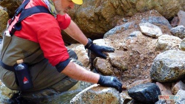 Dawn Mine Dave Wet Rock Work