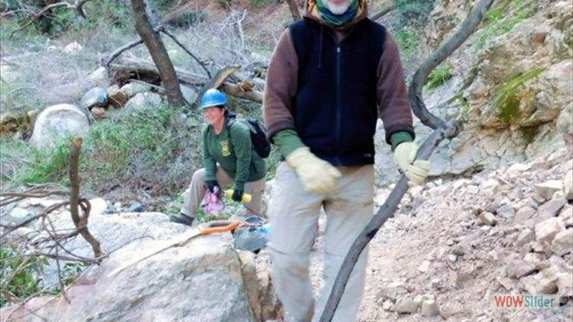 Dawn Mine Lauren And Dave Rock Work