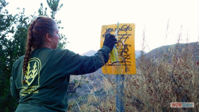 Dawn Mine Upper Lauren Vandalism